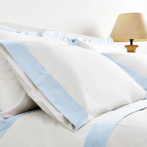 Catherine Lansfield Camalisa White/Blue Pillow Covers H/W in Pairs 50x70 cm Catherine Lansfield Camalisa White/Blue Pillow Covers H/W in Pairs 50x70 cm