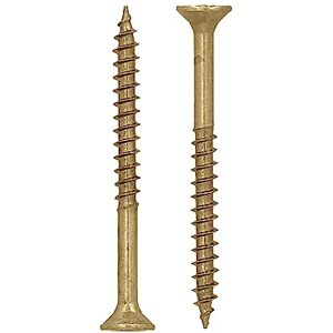 HELPMATE Universal screws, countersunk head, 3.5x40, yellow passivated 600 pieces Wood screws with T-drive and partial thread Chipboard screws for indoor use and protected outdoor areas HELPMATE Universal screws, countersunk head, 3.5x40, yellow passivated 600 pieces Wood screws with T-drive and partial thread Chipboard screws for indoor use and protected outdoor areas
