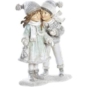 AlexandreHouse Resin figure 13.5 x 7.5 x 18.5 cm Ninos Gris AlexandreHouse Resin figure 13.5 x 7.5 x 18.5 cm Ninos Gris