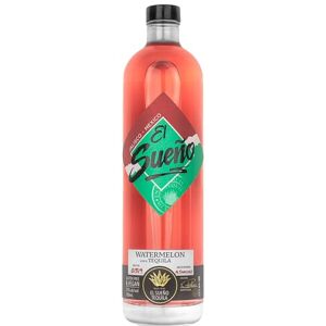 El Sueño Watermelon Liqueur liqueur made with Tequila Silver and blended with fresh watermelon fruit, presenting a refreshing flavour balanced with vibrant agave notes, 70cl, 25% ABV El Sueño Watermelon Liqueur liqueur made with Tequila Silver and blended with fresh watermelon fruit, presenting a refreshing flavour balanced with vibrant agave notes, 70cl, 25% ABV
