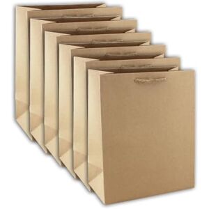 Eurowrap Clairefontaine 28800-2Cpack Pack of 6 Kraft Gift Bags Large Size 26.5 x 14 x 33 cm 210 g Kraft Packaging Ideal for: Books, Board Games, Puzzles, Food Eurowrap Clairefontaine 28800-2Cpack Pack of 6 Kraft Gift Bags Large Size 26.5 x 14 x 33 cm 210 g Kraft Packaging Ideal for: Books, Board Games, Puzzles, Food