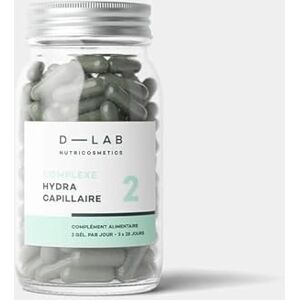 D-LAB NUTRICOSMETICS D-LAB Hydra Hair Complex 3 Month Cure Vitamins, Oils and Plant Active Repairs Dry and Damaged Hair, Stimulates Growth and Restores Shine Made in France D-LAB NUTRICOSMETICS D-LAB Hydra Hair Complex 3 Month Cure Vitamins, Oils and Plant Active Repairs Dry and Damaged Hair, Stimulates Growth and Restores Shine Made in France