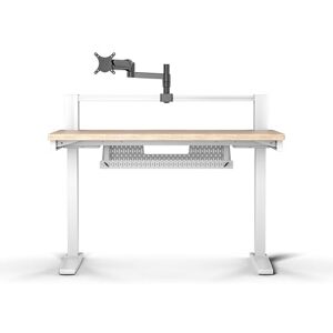 Corsair Platform:4 – 120cm x 76cm, Fixed Height, Standing Computer Home Office Gaming Desk, Cable Management, USB Ports, Monitor Arm Included – White Pine Stain Corsair Platform:4 – 120cm x 76cm, Fixed Height, Standing Computer Home Office Gaming Desk, Cable Management, USB Ports, Monitor Arm Included – White Pine Stain