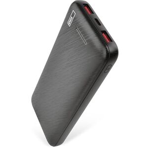 EMOS Alpha Q3 Powerbank 10,000 mAh external battery with passthrough 2 USB-A + 1 USB-C output PD20W 10,000 mAh/37 Wh incl. data cable auto on/off for smartphone, tablet black EMOS Alpha Q3 Powerbank 10,000 mAh external battery with passthrough 2 USB-A + 1 USB-C output PD20W 10,000 mAh/37 Wh incl. data cable auto on/off for smartphone, tablet black