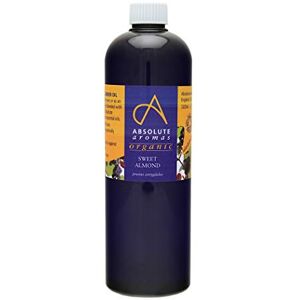 Absolute Aromas Organic Almond Sweet Oil 500ml Pure, Natural, Cold-Pressed, Unrefined, Vegan and Cruelty-Free Massage Base Oil and Moisturiser for Hair, Skin, Face and Nails Absolute Aromas Organic Almond Sweet Oil 500ml Pure, Natural, Cold-Pressed, Unrefined, Vegan and Cruelty-Free Massage Base Oil and Moisturiser for Hair, Skin, Face and Nails