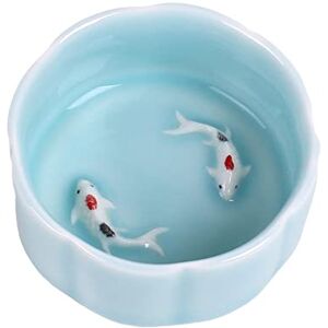 TEA SOUL 7.5 x 7.5 x 3.8 cm 2-Piece Porcelain Celadon Cups, Blue TEA SOUL 7.5 x 7.5 x 3.8 cm 2-Piece Porcelain Celadon Cups, Blue