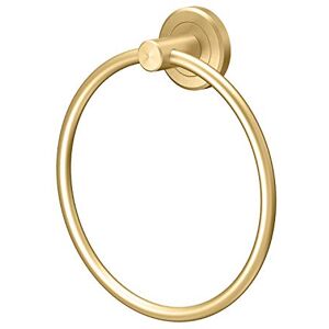 Gatco 6.50" Towel Ring, Zinc, Brushed Brass, 6.5 Gatco 6.50" Towel Ring, Zinc, Brushed Brass, 6.5