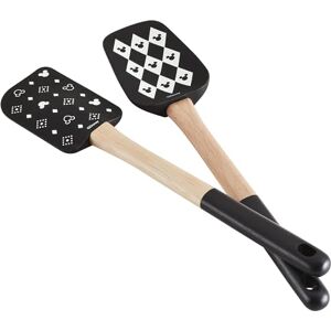Prestige Disney Monochrome Mickey Mouse Silicone Spatula Set Spatula & Silicone Kitchen Utensil Set of 2, 30cm, Black & White Prestige Disney Monochrome Mickey Mouse Silicone Spatula Set Spatula & Silicone Kitchen Utensil Set of 2, 30cm, Black & White