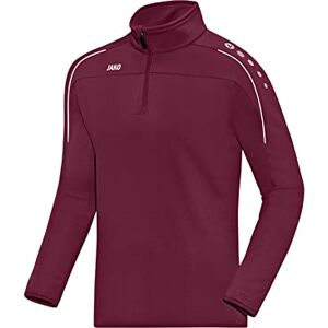 JAKO Men's Classico Training Zip Top, Men, 8650, Maroon, XL JAKO Men's Classico Training Zip Top, Men, 8650, Maroon, XL