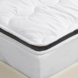 Good Nite Mattress Topper Double Mattress Cover Pad Polyester HollowFiber with Mesh Side Breathable 6 cm Thick (135 x 190 x 6cm) Good Nite Mattress Topper Double Mattress Cover Pad Polyester HollowFiber with Mesh Side Breathable 6 cm Thick (135 x 190 x 6cm)