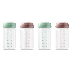 ana baby Premium Glass Breastmilk Storage Bottles, Pack of Four, 180ml, Dishwasher, Freezer, and Microwave Safe (Glass Breastmilk Storage Bottles, 4 x 180ml) ana baby Premium Glass Breastmilk Storage Bottles, Pack of Four, 180ml, Dishwasher, Freezer, and Microwave Safe (Glass Breastmilk Storage Bottles, 4 x 180ml)
