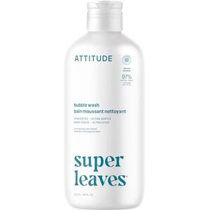 ATTITUDE Bubble Bath, EWG Verified, Plant and Mineral-Based, Dermatologically Tested, Vegan Body Care Products, Extra Gentle, Unscented, 473 mL ATTITUDE Bubble Bath, EWG Verified, Plant and Mineral-Based, Dermatologically Tested, Vegan Body Care Products, Extra Gentle, Unscented, 473 mL