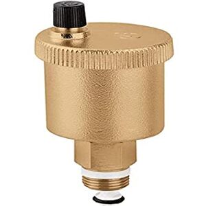 Caleffi 502140 Automatic Quick Bleed MINICAL 1/2 Inch External Thread with Shut-Off Valve Caleffi 502140 Automatic Quick Bleed MINICAL 1/2 Inch External Thread with Shut-Off Valve
