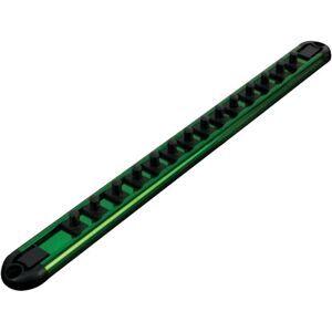 PERFORMANCE TOOL W36190 Twist Lock Magnetic Socket Holder for 1/4" Drive Sockets Holds up to 14 Sockets with Sliding Clips and Heavy Duty Magnet PERFORMANCE TOOL W36190 Twist Lock Magnetic Socket Holder for 1/4" Drive Sockets Holds up to 14 Sockets with Sliding Clips and Heavy Duty Magnet