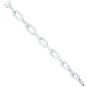 True Products 25m x 6mm Plastic Barrier Chain Link Safety Decorative Garden Fence White True Products 25m x 6mm Plastic Barrier Chain Link Safety Decorative Garden Fence White