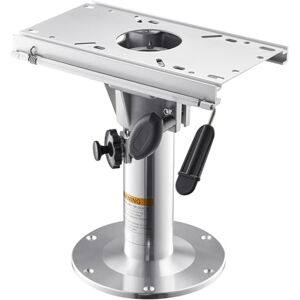 VEVOR Boat Seat Pedestal, Adjustable Height from 13.39 to 19.2 Inches, Aluminum Alloy Boat Chair Base with Slide, 5-inch Sliding Travel, Locking Design, Ideal for Fishing and Boating Enthusiasts VEVOR Boat Seat Pedestal, Adjustable Height from 13.39 to 19.2 Inches, Aluminum Alloy Boat Chair Base with Slide, 5-inch Sliding Travel, Locking Design, Ideal for Fishing and Boating Enthusiasts