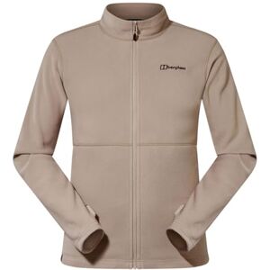 Berghaus Men's Prism Micro Polartec Fleece Jacket Added Warmth Extra Comfortable, Taupe, S Berghaus Men's Prism Micro Polartec Fleece Jacket Added Warmth Extra Comfortable, Taupe, S