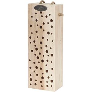 Dehner Natura Romina Insect Hotel, Approx. 10 x 29 x 6 cm, Pine Wood/Metal, Natural Dehner Natura Romina Insect Hotel, Approx. 10 x 29 x 6 cm, Pine Wood/Metal, Natural