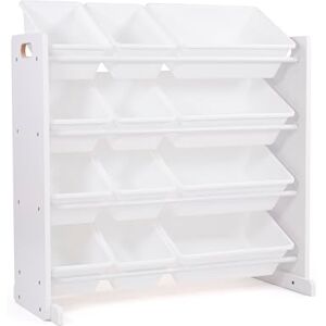 Humble Crew Cambridge Wooden Toy Storage Organiser for Children, with 12 BPA Free Plastic Removeable Storage Bins, Ideal for Storing Toys, Games, Books and Craft Supplies White Humble Crew Cambridge Wooden Toy Storage Organiser for Children, with 12 BPA Free Plastic Removeable Storage Bins, Ideal for Storing Toys, Games, Books and Craft Supplies White