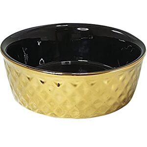 Nobby 82436 Ceramic Bowl Gold/Black Diameter 15 x 6 cm 0.50 L Nobby 82436 Ceramic Bowl Gold/Black Diameter 15 x 6 cm 0.50 L