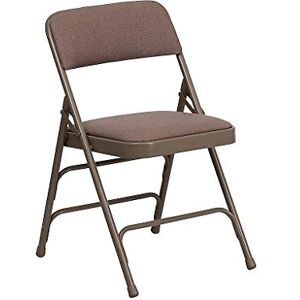 Flash Furniture 4 Pack HERCULES Series Curved Triple Braced & Double Hinged Beige Fabric Metal Folding Chair Flash Furniture 4 Pack HERCULES Series Curved Triple Braced & Double Hinged Beige Fabric Metal Folding Chair