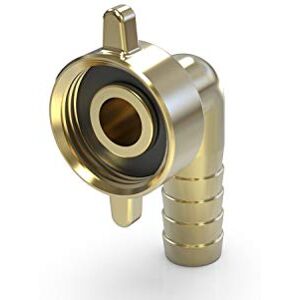 ABA Beul 55015.104.2 Angle Hose Fitting with Wing nut, Brass, 1/2 x 13 ABA Beul 55015.104.2 Angle Hose Fitting with Wing nut, Brass, 1/2 x 13