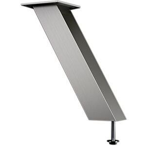 EBB Capri Bar Console Angled 60 ° 50 x 50 mm Stainless Steel Effect 170 mm Pack of 1 EBB Capri Bar Console Angled 60 ° 50 x 50 mm Stainless Steel Effect 170 mm Pack of 1