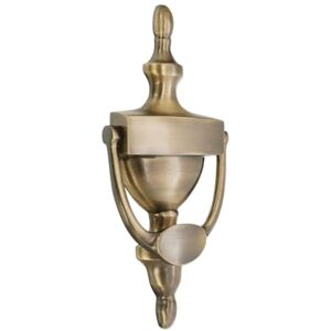 Infinity Victorian Style 8” Solid Brass Urn Door Knocker in Antique Brass Finish – Premium Quality Hand Door Knocker for Entrance Front Door Furniture Infinity Victorian Style 8” Solid Brass Urn Door Knocker in Antique Brass Finish – Premium Quality Hand Door Knocker for Entrance Front Door Furniture