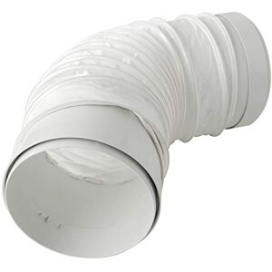 La Ventilazione CGF150B Flexible Joint Diameter Internal for Round Pipes with F/F Connections, White, ø 150 mm La Ventilazione CGF150B Flexible Joint Diameter Internal for Round Pipes with F/F Connections, White, ø 150 mm
