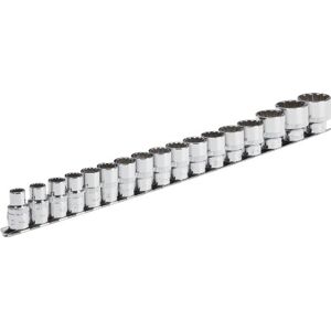 Hazet Vigor V1898 Socket Set With Multi-Purpose Profile, 1/2 Hazet Vigor V1898 Socket Set With Multi-Purpose Profile, 1/2