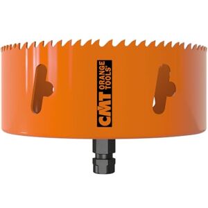 CMT ORANGE TOOLS CMT 551-108X HOLE SAW FOR STEEL/ALUMINIUM HSS H=45 D=108 (4-1/4in) RH CMT ORANGE TOOLS CMT 551-108X HOLE SAW FOR STEEL/ALUMINIUM HSS H=45 D=108 (4-1/4in) RH