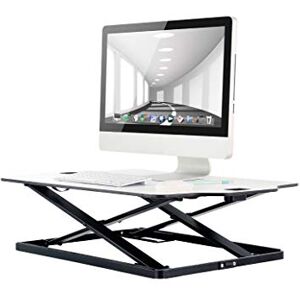 Properav Sit-Stand Up Desk, Steel, White, One Tier Properav Sit-Stand Up Desk, Steel, White, One Tier