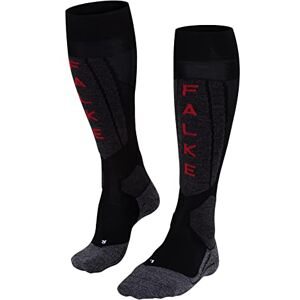 FALKE Women's SK5 Expert W Kh Silk Warm Thin 1 Pair Skiing Socks, Black Black-Mix 3010, 2.5-3.5 FALKE Women's SK5 Expert W Kh Silk Warm Thin 1 Pair Skiing Socks, Black Black-Mix 3010, 2.5-3.5