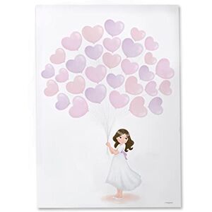 Mopec Foil for signatures Communion girl holding the skirt 29.5 x 42 cm Mopec Foil for signatures Communion girl holding the skirt 29.5 x 42 cm