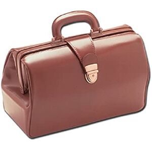 GIMA TEXAS Leather medical bag, 35cm L x 12 cm W x 22 cm H, Brown, doctor's bag GIMA TEXAS Leather medical bag, 35cm L x 12 cm W x 22 cm H, Brown, doctor's bag