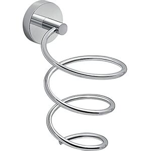 Gedy Osaka, Chrome Hair Dryer, Measures 17 x 9.5 x 12.5 cm, Hair Dryer Holder Made of Cromall, Stainless Steel and Satin Glass Containers, 10 Years Warranty, R&D Design, Unique Gedy Osaka, Chrome Hair Dryer, Measures 17 x 9.5 x 12.5 cm, Hair Dryer Holder Made of Cromall, Stainless Steel and Satin Glass Containers, 10 Years Warranty, R&D Design, Unique