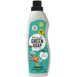 Marcel's Green Soap Marcel’s Green Soap Colour Washing Liquid Peach & Jasmine – Laundry Detergent Refill – Vegan – Palm-oil free For 23 Washes – 1 Liter Marcel's Green Soap Marcel’s Green Soap Colour Washing Liquid Peach & Jasmine – Laundry Detergent Refill – Vegan – Palm-oil free For 23 Washes – 1 Liter