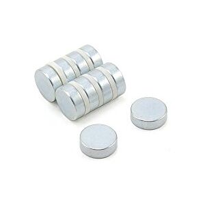 FIRST4MAGNETS Zinc Plated N42 Neodymium Magnet for Arts, Crafts, Model Making, DIY, Hobbies, Office and Home 15mm dia x 5mm thick 5.4kg Pull Pack of 10 FIRST4MAGNETS Zinc Plated N42 Neodymium Magnet for Arts, Crafts, Model Making, DIY, Hobbies, Office and Home 15mm dia x 5mm thick 5.4kg Pull Pack of 10