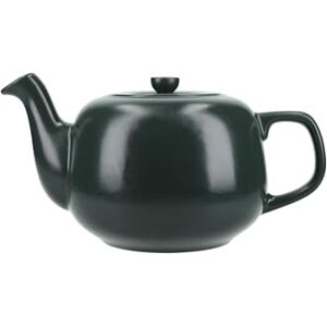 La Cafetière Ceramic Teapot, Green, 1.2 litres, Labelled La Cafetière Ceramic Teapot, Green, 1.2 litres, Labelled