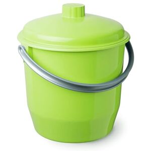 TATAY Lid Bin, 17L Capacity, Polypropylene, BPA Free, Garbage Bag 17L, White, Measures 36 x 35 x 33 x 33 cm. TATAY Lid Bin, 17L Capacity, Polypropylene, BPA Free, Garbage Bag 17L, White, Measures 36 x 35 x 33 x 33 cm.