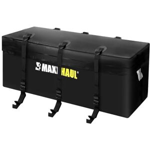 MAXXHAUL 70209 Soft Shell Cargo Carrier Bag for Hitch Mount Cargo Rack Heavy Duty and Water Resistant 47 inch 20 inch x 20 inch Black with Tie Down Straps MAXXHAUL 70209 Soft Shell Cargo Carrier Bag for Hitch Mount Cargo Rack Heavy Duty and Water Resistant 47 inch 20 inch x 20 inch Black with Tie Down Straps