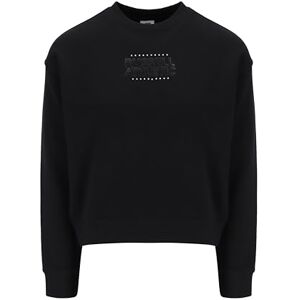 Russell Athletic A31252-IO-099 ROSI-CREW NECK SWEATSHIRT Sweatshirt Women's BLACK Size L Russell Athletic A31252-IO-099 ROSI-CREW NECK SWEATSHIRT Sweatshirt Women's BLACK Size L