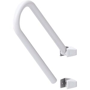 MSV Fold Away Bath Support bar in White, 30 x 20 x 15 cm MSV Fold Away Bath Support bar in White, 30 x 20 x 15 cm