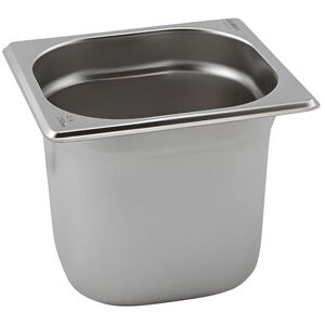Genware NEV-GN16-150 Stainless Steel Gastronorm Pan, Size 1/6, 150 mm Deep Genware NEV-GN16-150 Stainless Steel Gastronorm Pan, Size 1/6, 150 mm Deep