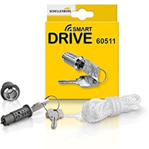 Schellenberg 60511 Notentriegelungs-Schloss Lock, Garage Door Emergency Release, Silver, für Sektionaltore Schellenberg 60511 Notentriegelungs-Schloss Lock, Garage Door Emergency Release, Silver, für Sektionaltore