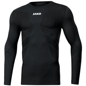 JAKO Unisex Long-Sleeved Comfort Recycled Athletic Black JAKO Unisex Long-Sleeved Comfort Recycled Athletic Black