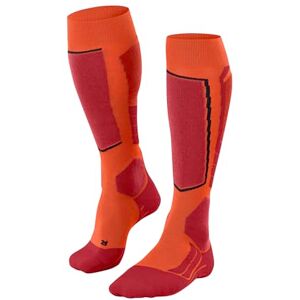 FALKE Men's SK2 Intermediate Wool M Kh Breathable Warm Thick 1 Pair Skiing Socks, Orange Flash 8034, 8-9 FALKE Men's SK2 Intermediate Wool M Kh Breathable Warm Thick 1 Pair Skiing Socks, Orange Flash 8034, 8-9