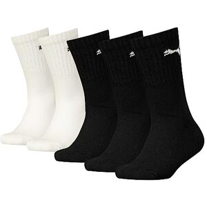 Puma Unisex Kids Sport Kids' Socks (5 Pack) Socks, Black/White, 27/30 Puma Unisex Kids Sport Kids' Socks (5 Pack) Socks, Black/White, 27/30