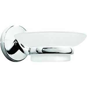 Croydex QM641941 Hampstead Wall Mounted Soap Dish with Zinc Alloy Construction, Chrome Croydex QM641941 Hampstead Wall Mounted Soap Dish with Zinc Alloy Construction, Chrome