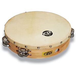 Latin Percussion LP CP Wood Tambourin Holz 10" doppelreihig mit Fell CP380 Latin Percussion LP CP Wood Tambourin Holz 10" doppelreihig mit Fell CP380